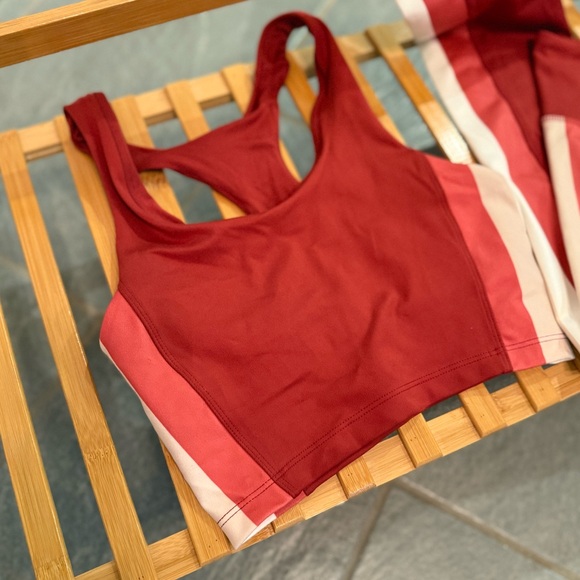 SET: Balance Collection Red Activewear, Size S - Picture 3 of 10